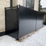 Horizontal Aluminum Privacy Fence Panels Burlington
