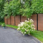 Horizontal Wood Grain Vinyl Fence Panels Burlington