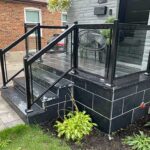 Aluminum Glass Railings Burlington-Glass Railings-Pool Railings-Balcony Railings-Banister Railings-Porch Railings-Glass Railing-Stairs Railings Burlington