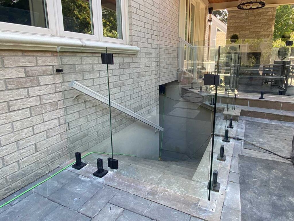 Glass Railing Gates Installed in Barrie
