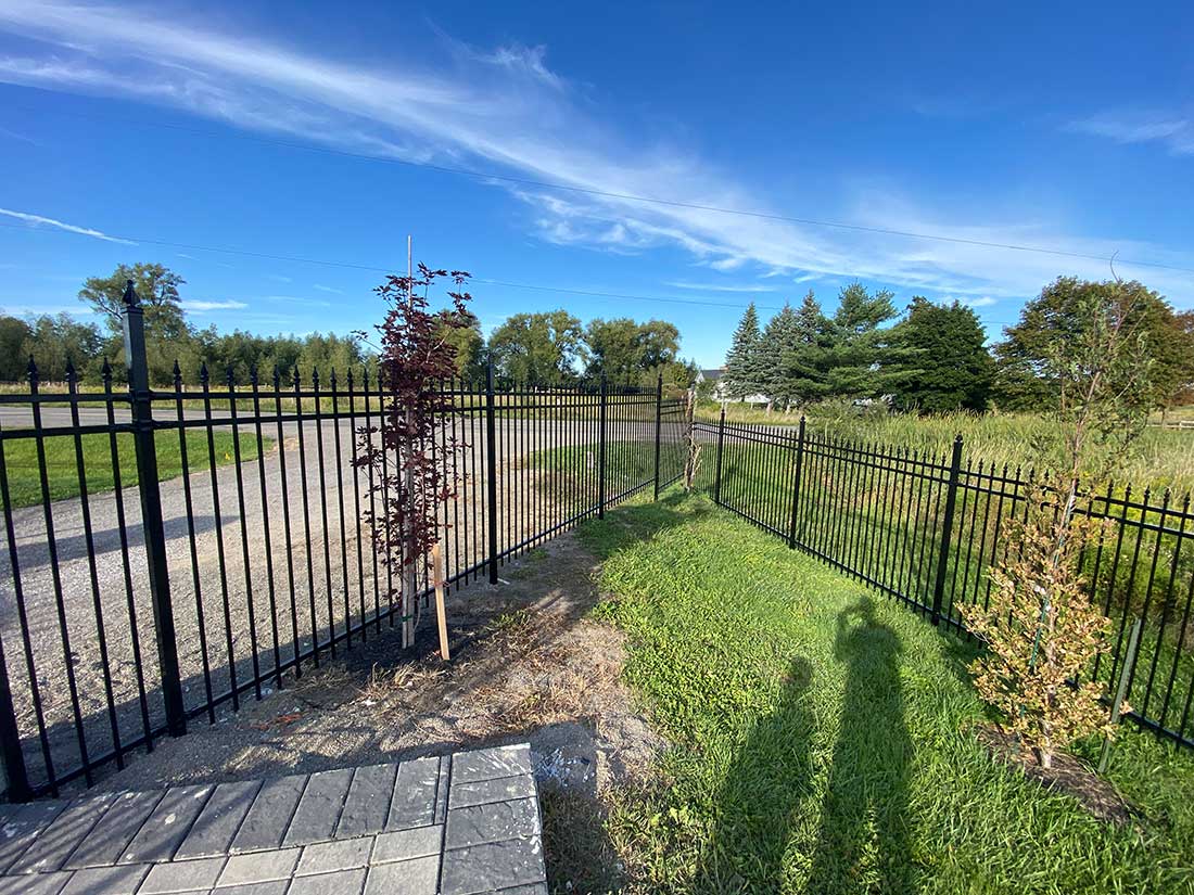 Metal Fence-Metal Fence Installed in Burlington Halton Region