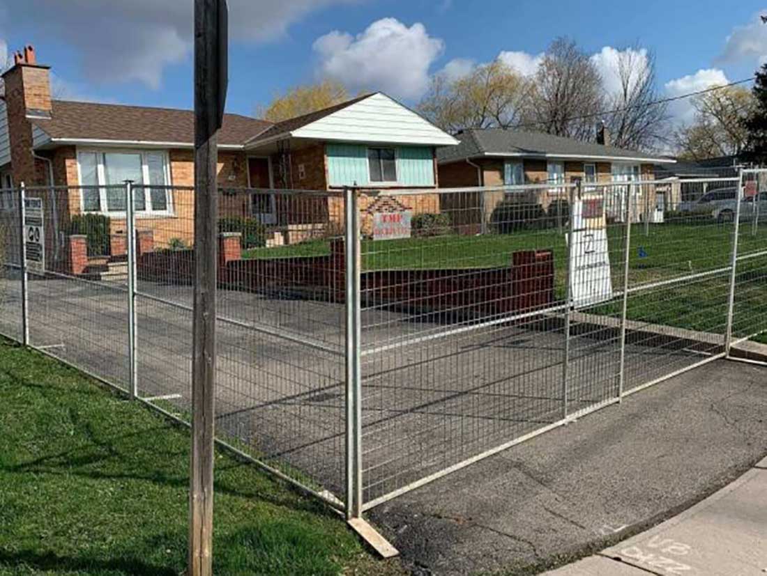 Residential Temporary Fence Panels