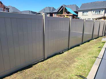Vinyl Fence Panels-Vinyl Fence Panels-PVC Fence Panels-Plastic Fence Panels installed in Burlington
